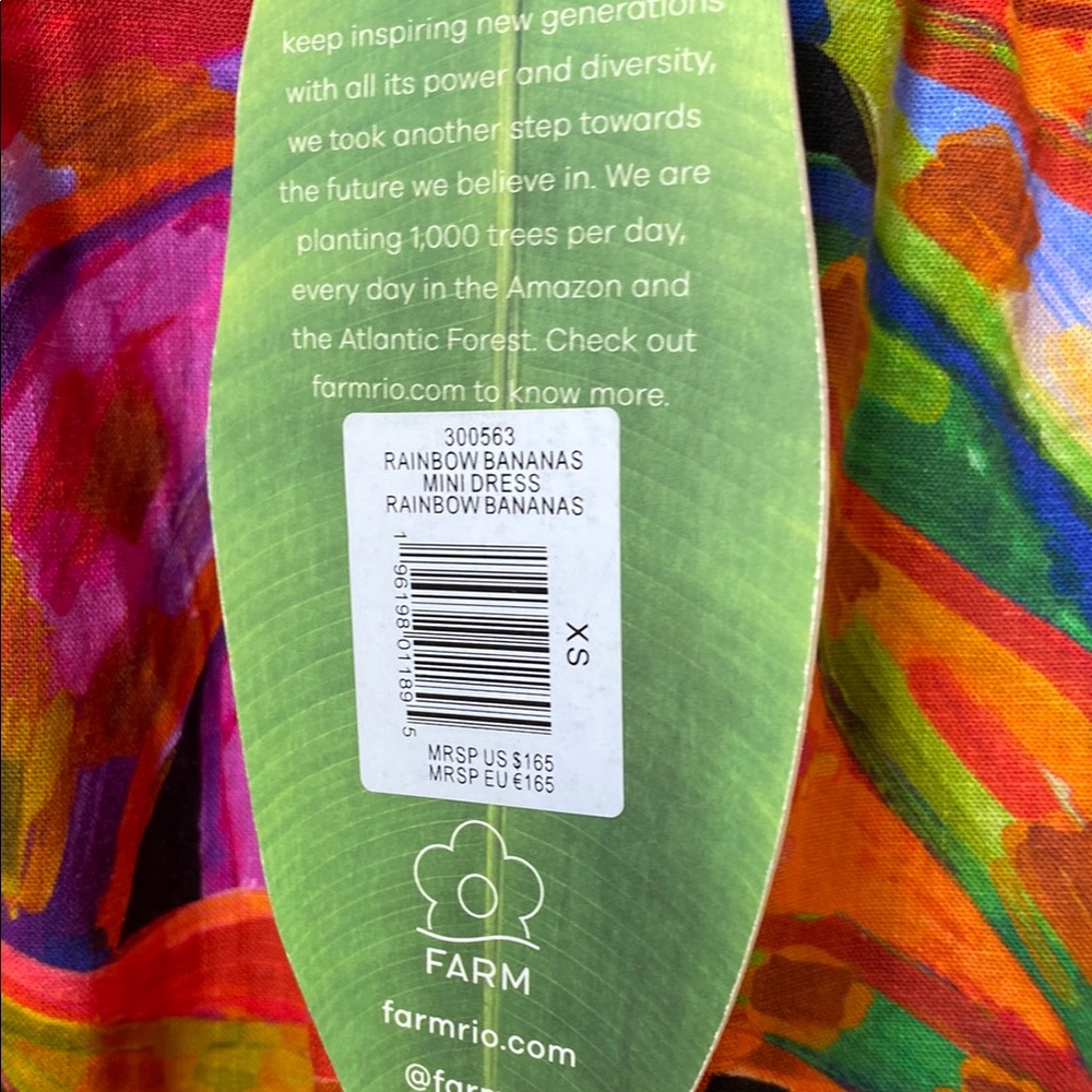 FARM Rio Colorful Tropical Mini Dress - Picture 5 of 5